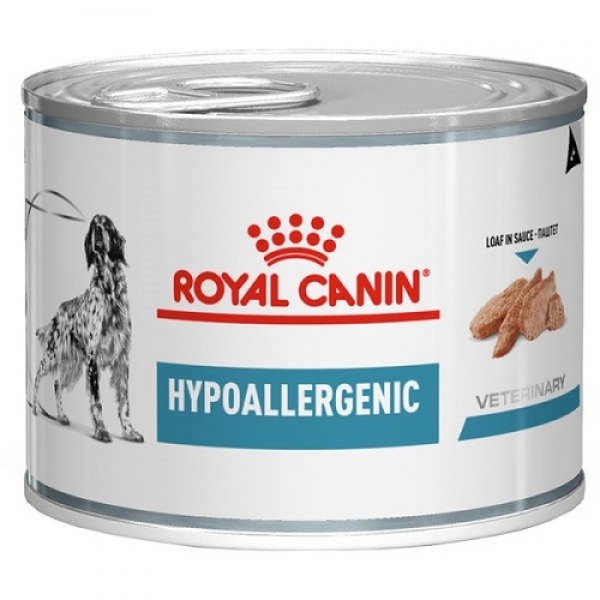 Ração Royal Canin Lata Canine Veterinary Diet Hypoallergenic Wet para Cães - 200g