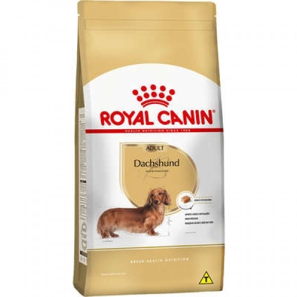 Ração Royal Canin para Cães Adultos da Raça Dachshund 7,5kg 