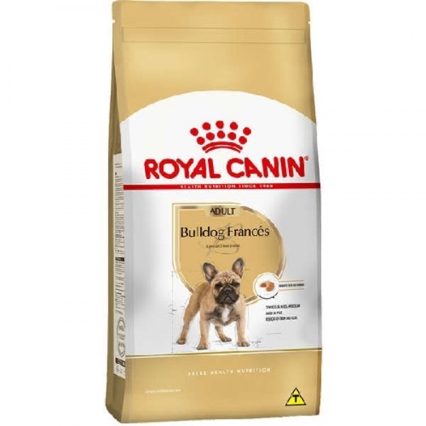 Ração Royal Canin para Cães Adultos da Raça Bulldog Francês - 7,5Kg