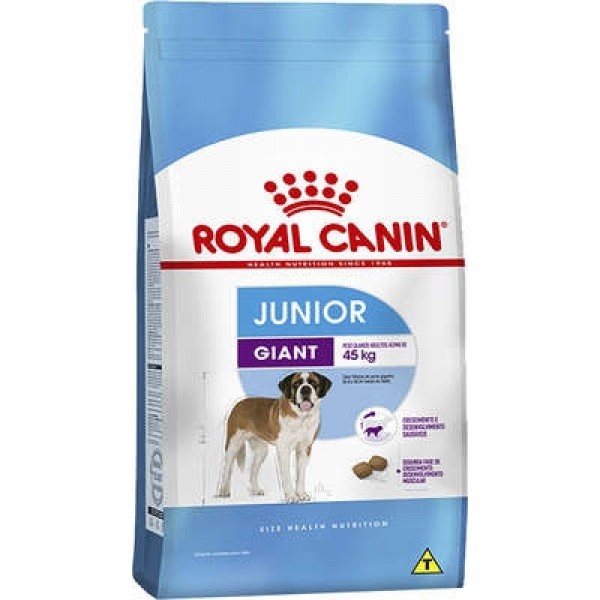 Ração Royal Canin Giant Junior para Filhotes de Cães Gigantes de 8 a 18/24 Meses de Idade - 15kg