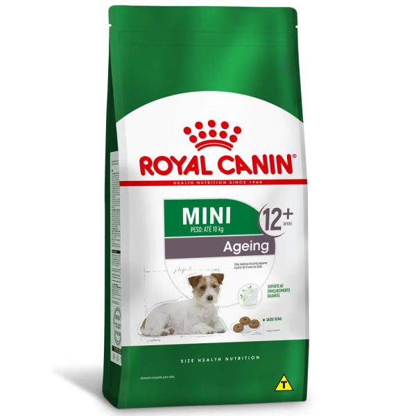 Royal Canin Ração para Cães Mini Ageing +12 - 2,5kg 