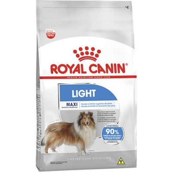 Royal Canin Ração Maxi Light para Cães Adultos Raças Grandes - 15kg