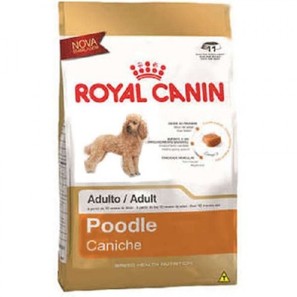 Ração Royal Canin para Cães Adultos da Raça Poodle - 7,5Kg