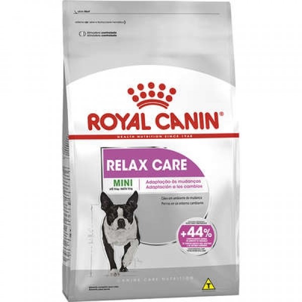 Ração Royal Canin Relax Care para Cães Adultos de Raças Mini a partir de 10 meses de idade - 2,5kg 