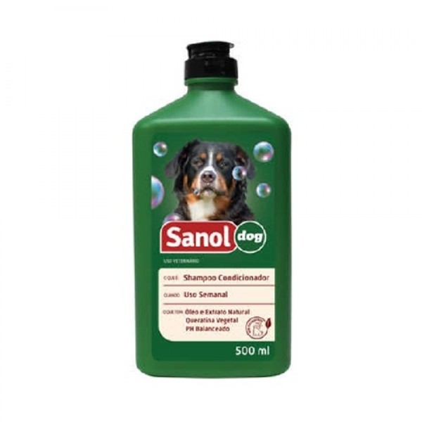 Shampoo e Condicionador Sanol Dog - 500ml