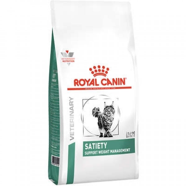 Royal Canin Ração Feline Veterinary Diet Satiety para Gatos Obesos - 4kg
