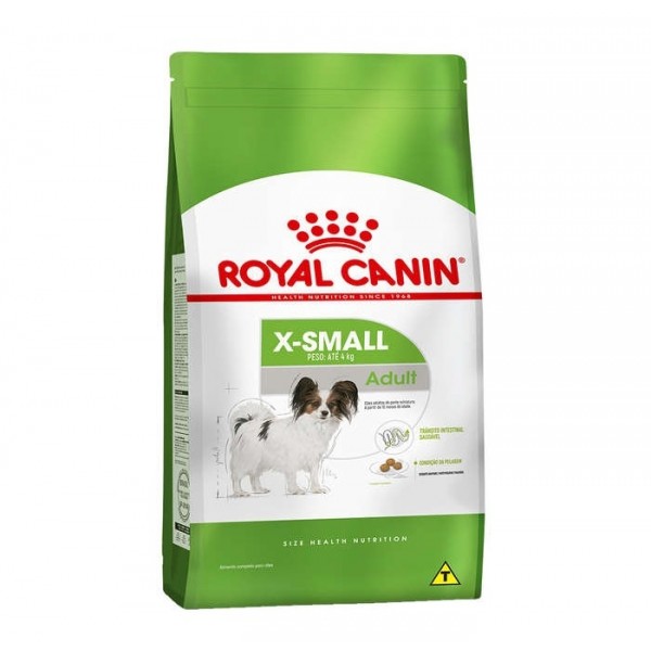 Royal Canin Ração X-Small para Cães Adultos de Raças Pequenas - 2,5kg