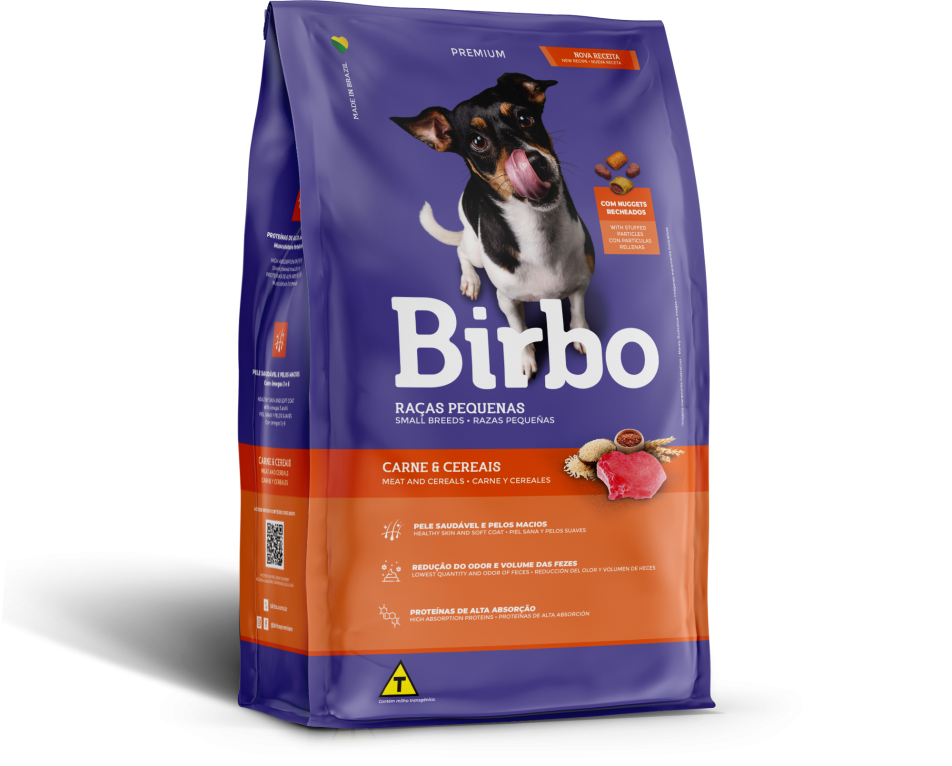 Birbo Premium Raças Pequenas: Alimentação completa e saborosa para o seu pequeno grande amigo