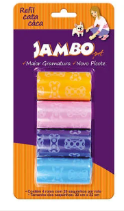 Refil higiênico Jambo 4 rolos 