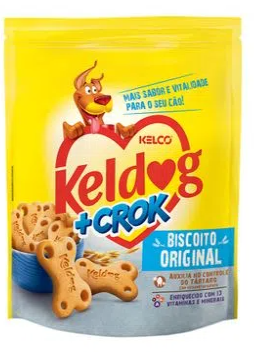 Biscoito Keldog +Crock Original para Cães  400g