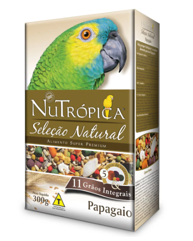 Ração Nutrópica Seleção Natural para Papagaios - 300g