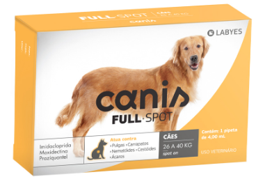 Antiparasitário Labyes Canis Fullspot para Cães de 26 a 40 kg
