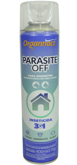 Parasite Off Inseticida Pulgas, Carrapatos e Ácaros 400ml