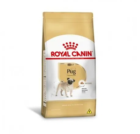 Ração Royal Canin para Cães Adultos da Raça Pug 7.5kg 