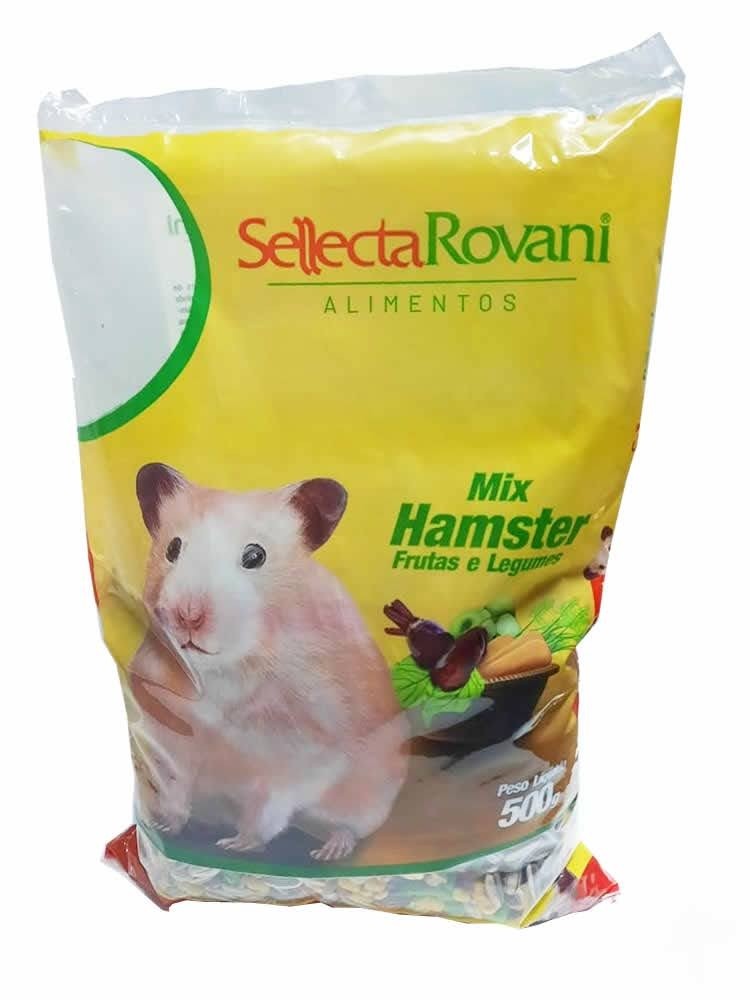 Sellecta Rovani Mix Hamster Frutas e Legumes - 500g