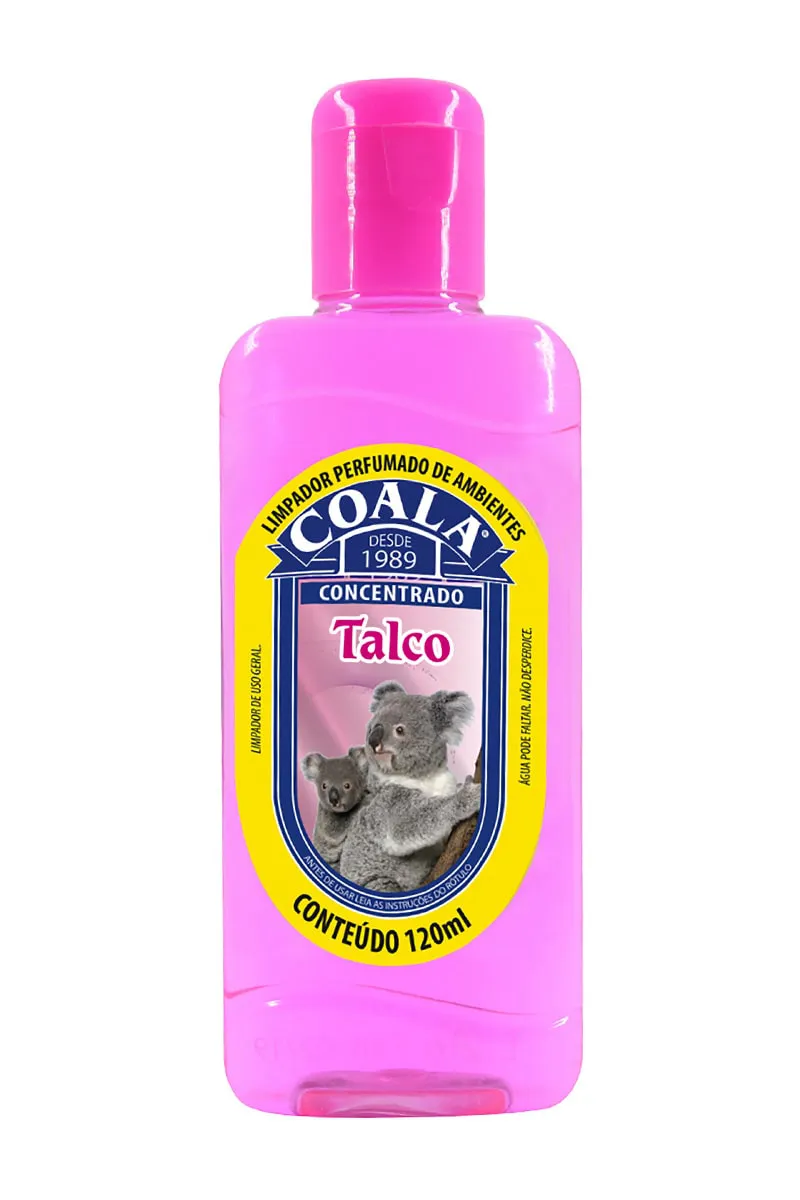 Coala Essências - Limpador Perfumado de Ambientes Talco 120 ml