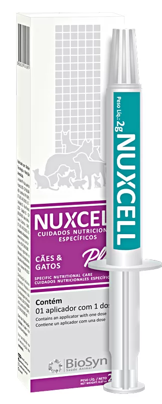 Suplemento Nuxcell Plus para Cães e Gatos 2gr